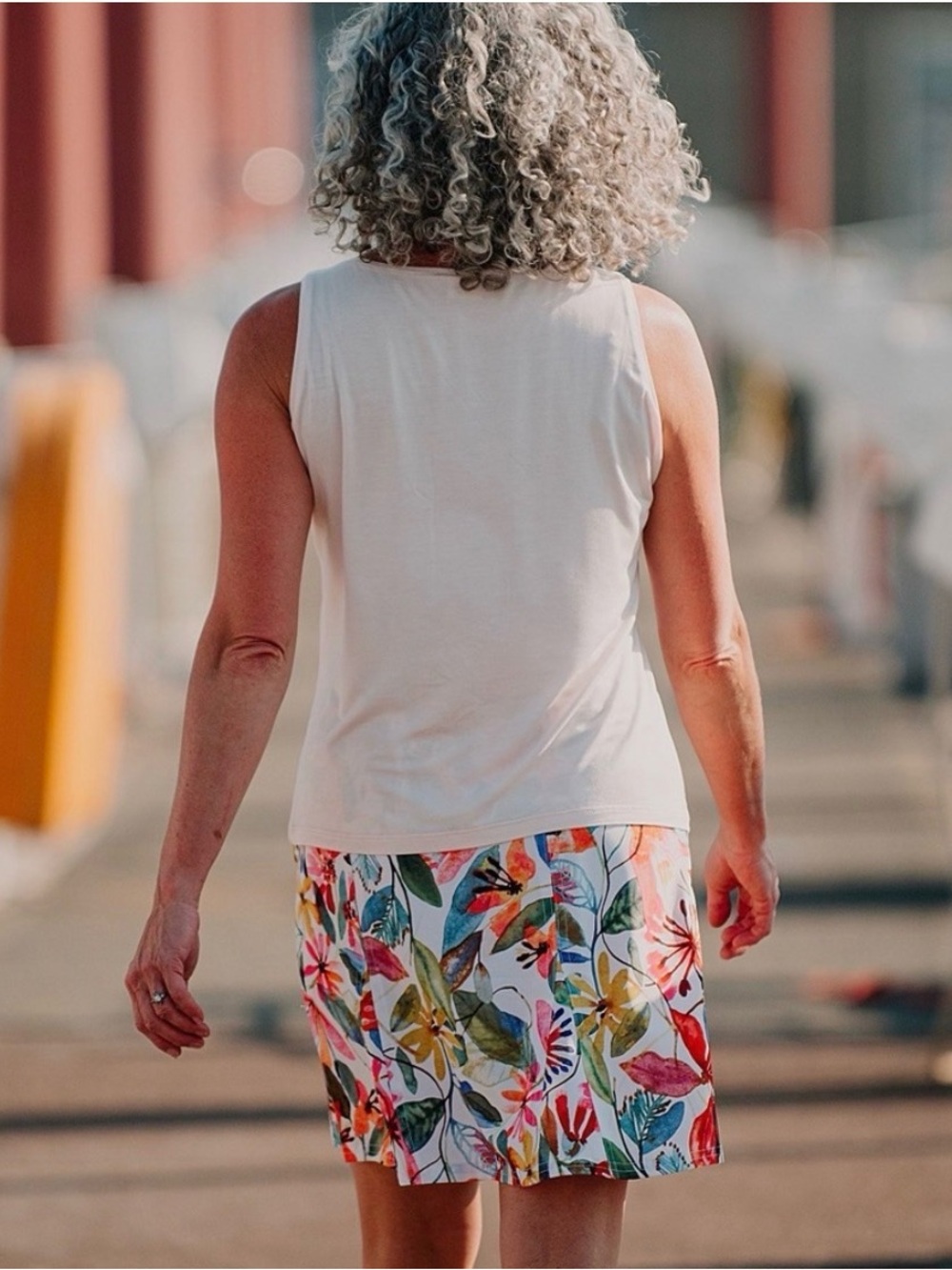 RipSkirt Wildflower Watercolor Wrap Skirt - Picture 4 of 13